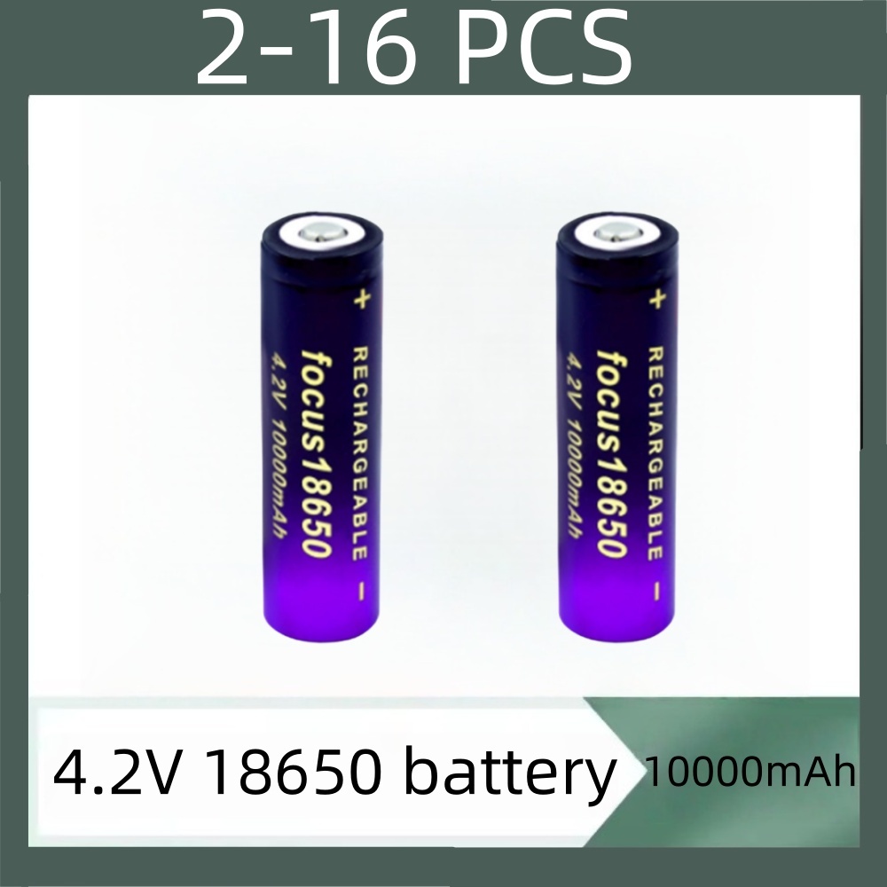 Vape Battery 18650 - 18650 Lithium Ion Batterij 4.2V 10000mAh
