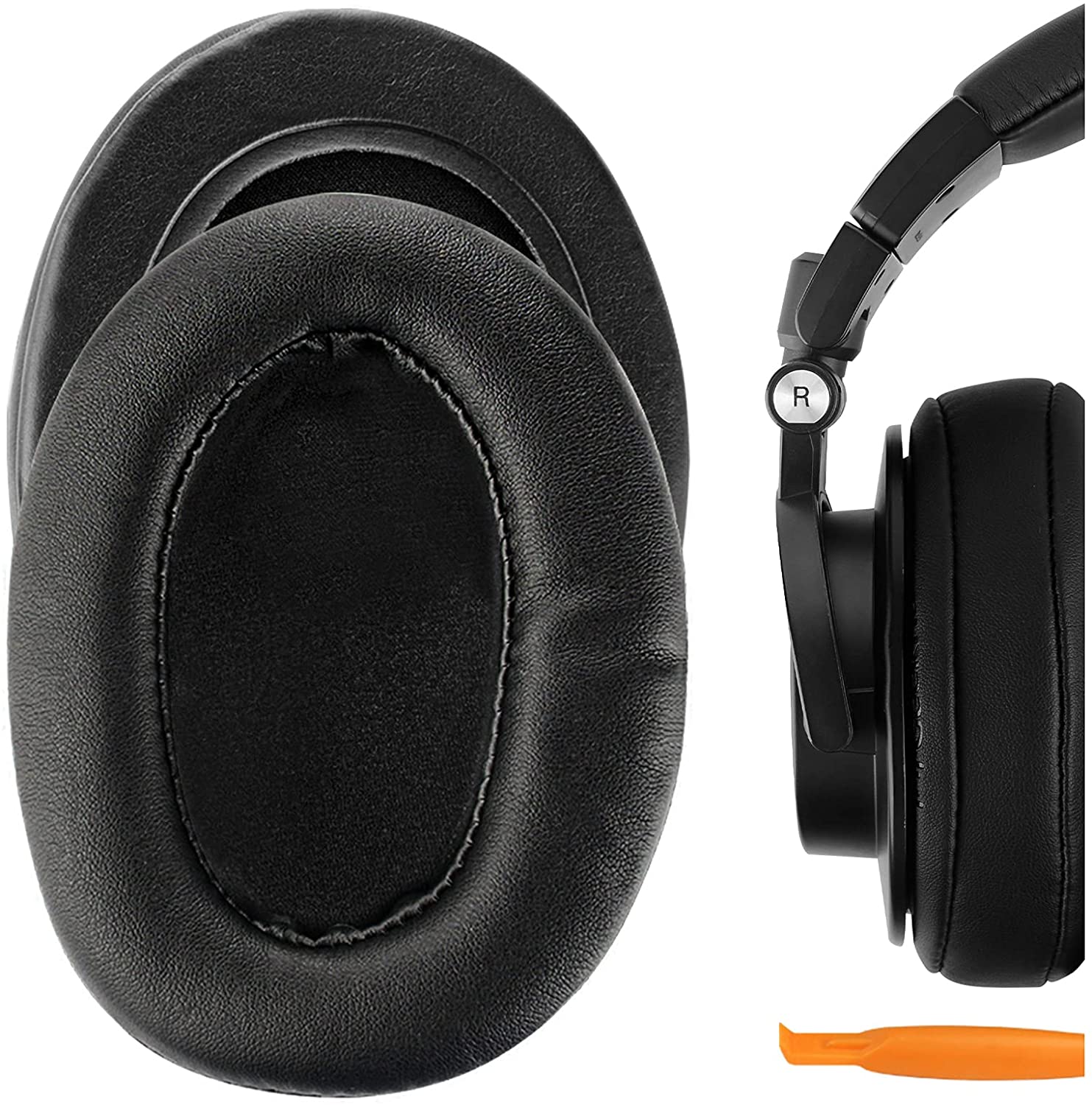Audio Technica Headphone Ath-M20X - Vervangende oorkussens van Performance Protein Leather