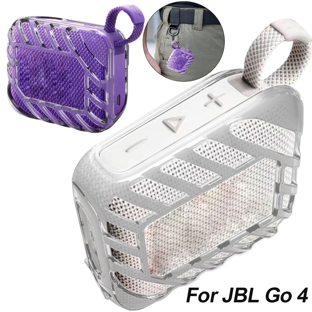 Jbl Speaker Go 4 - Voor JBL Go 4-hoes Schokbestendige TPU-beschermhoes