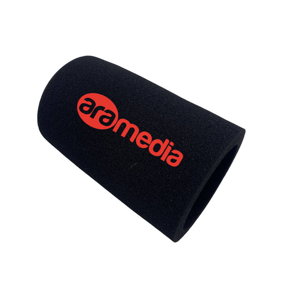 Shure Mic Sm7B - Dead Cat Pop Filter Aangepast Logo