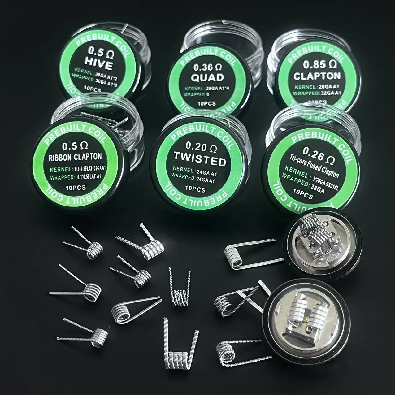 Coil Building Kit - 50 pcs/30 pcs/20 pcs/10 pcs DL
