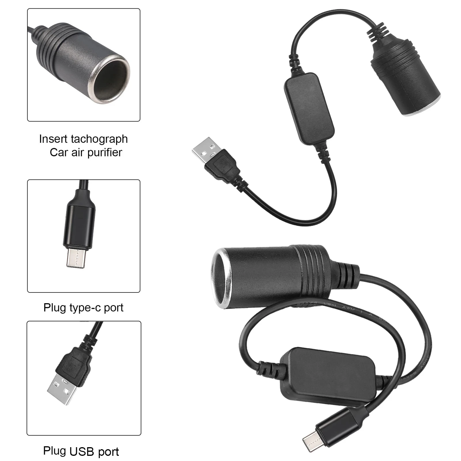 Vape Accessory - 5V Naar 12V Sigarettenaansteker Socket Type