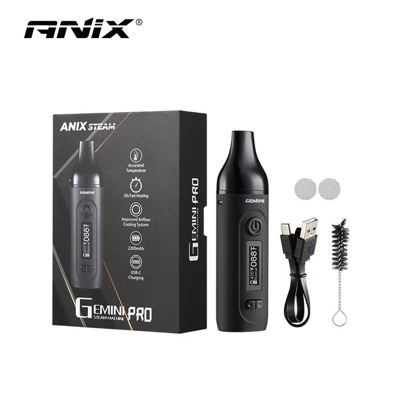Vape Battery 18650 - 2025 Anix Gemini Pro droge kruidenverdamper