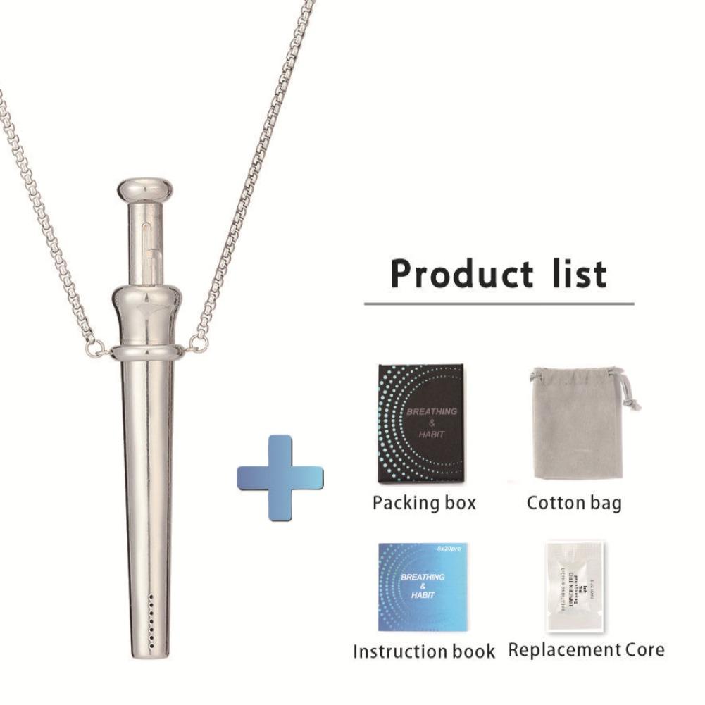 Vaping Goods - MaiLun Grote Maat Angst Ademhalingsketting 82,5
