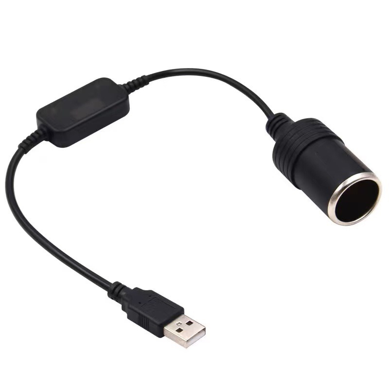 Vape Accessory - 5V 2A USB Naar 12V Sigarettenaansteker