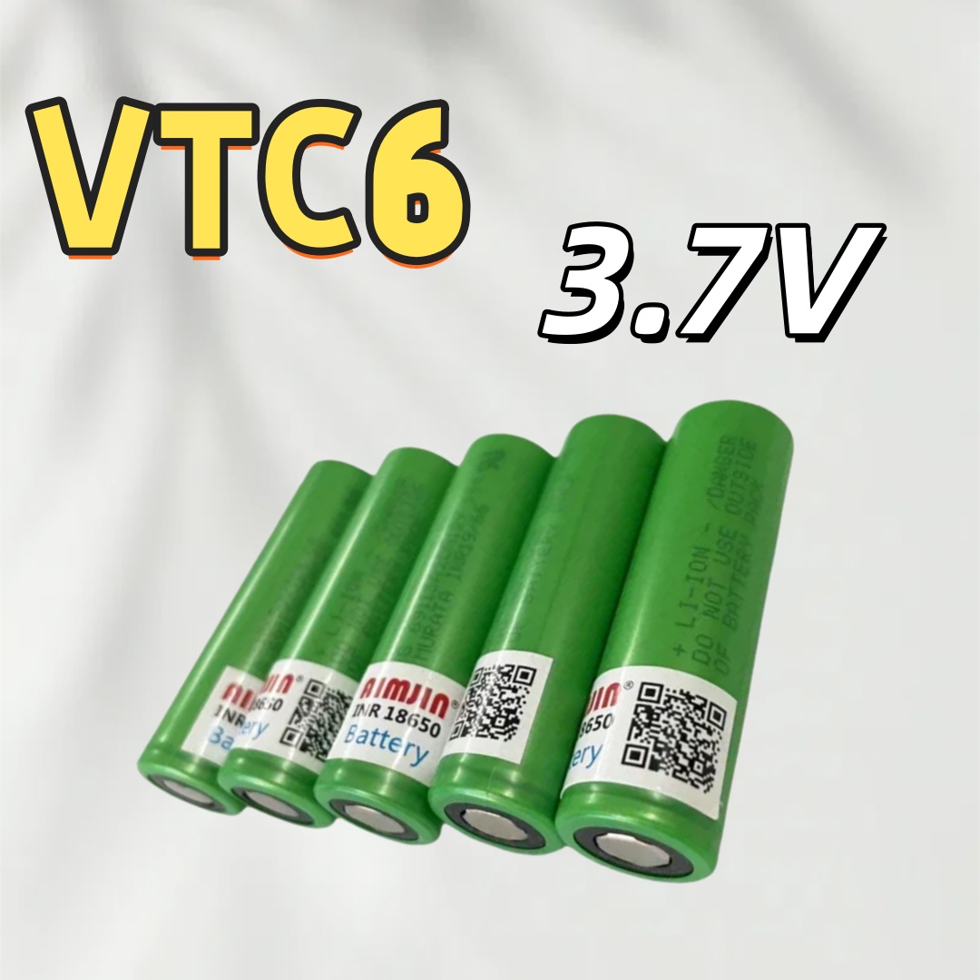 Vape Battery 18650 - VTC6 18650 Batterij 3000mAh 3.7V 30A