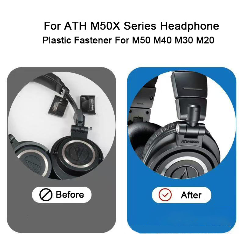 Audio Technica Headphone Ath-M20X - Een nieuwe vervangende hoofdband plastic sluiting