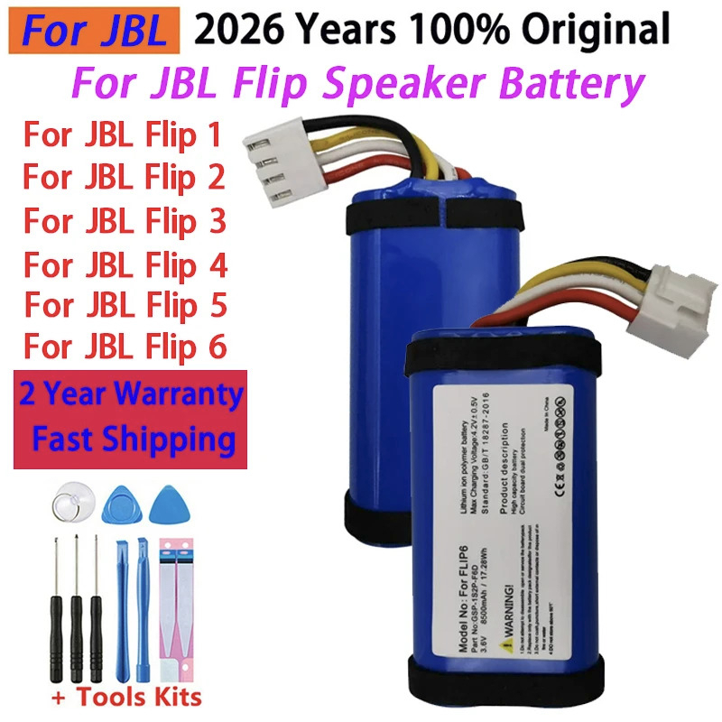 Jbl Speaker Flip 6 - 100% Luidspreker Batterij Voor JBL Flip