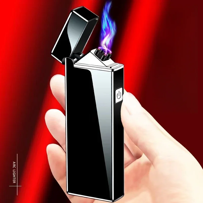 Vape Accessory - Nieuwe Elektronische Winddichte Dubbele Boog Puls