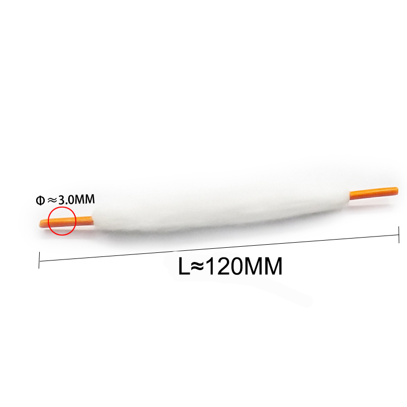 100 stks Spoel lont Katoen Ver - Vaping Goods recensie en prijs