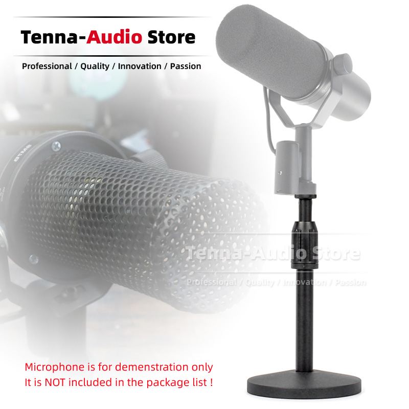 Desktop Mic Boom Rack Mount Co - Shure Mic Sm7B recensie en prijs