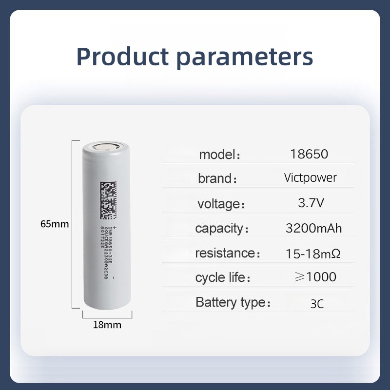 Victpower 10-pack 3500 mAh 186 - Vape Battery 18650 recensie en prijs