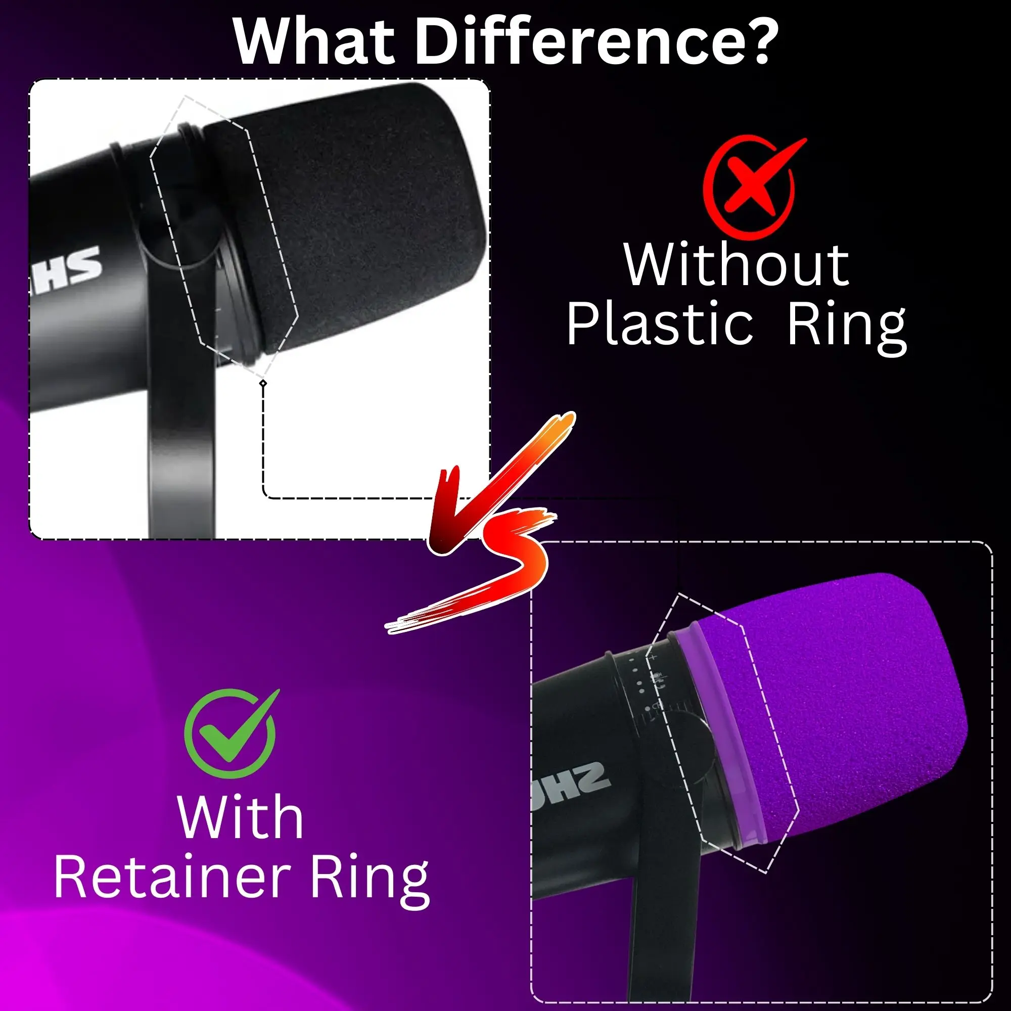 MV7 Schuim voor Shure MV7, MV7 - Shure Mic Sm7B recensie en prijs