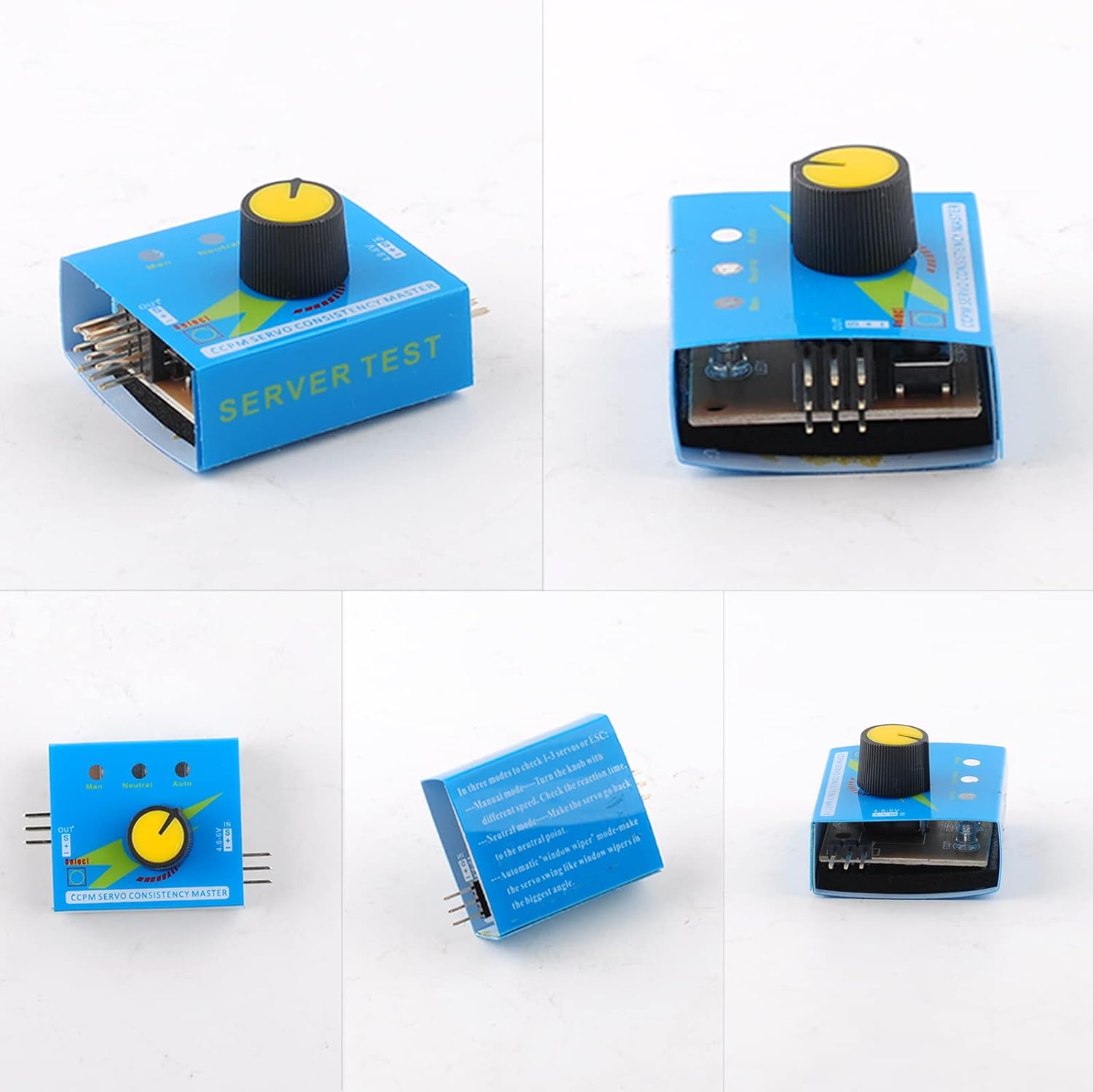3CH Digitale Servo Tester ESC  - Battery Case Storage recensie en prijs