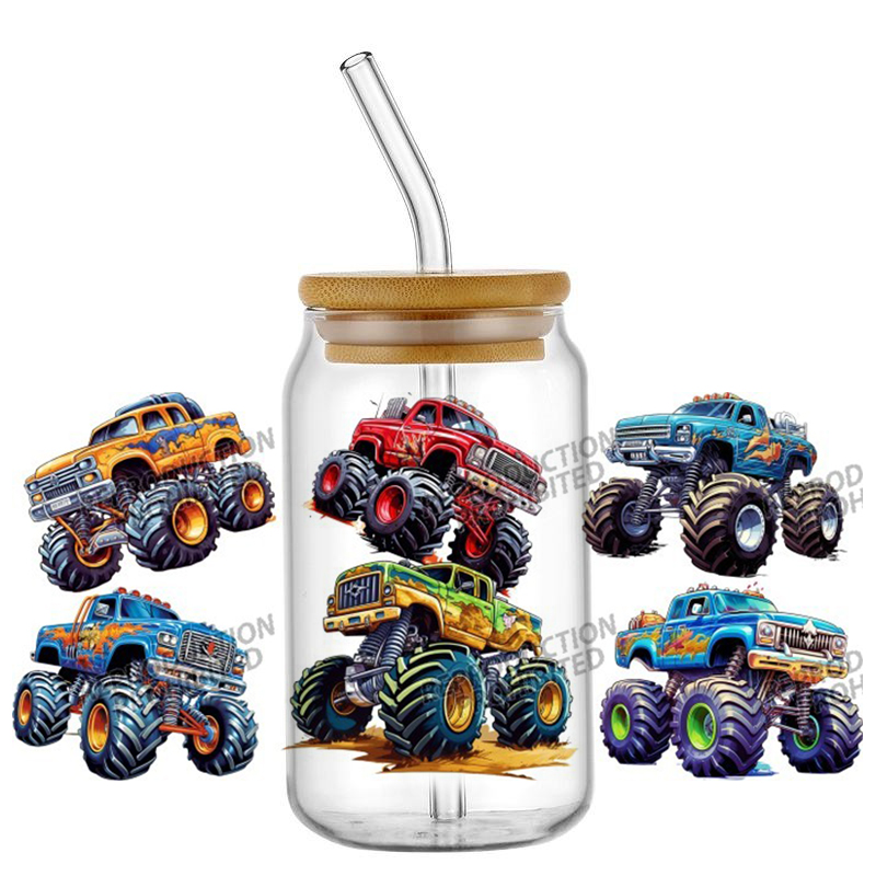 Monster Truck design UV DTF Wr - Rdta Tank Glass recensie en prijs