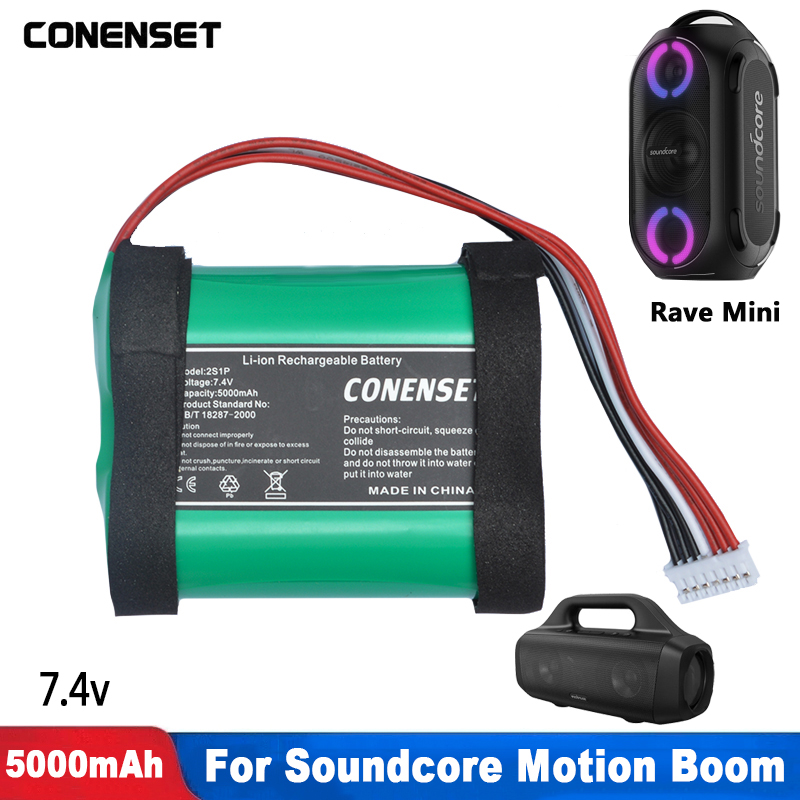 5000mAh PA23 7.4V Batterij Voo - Anker Speaker Soundcore Motion+ recensie en prijs