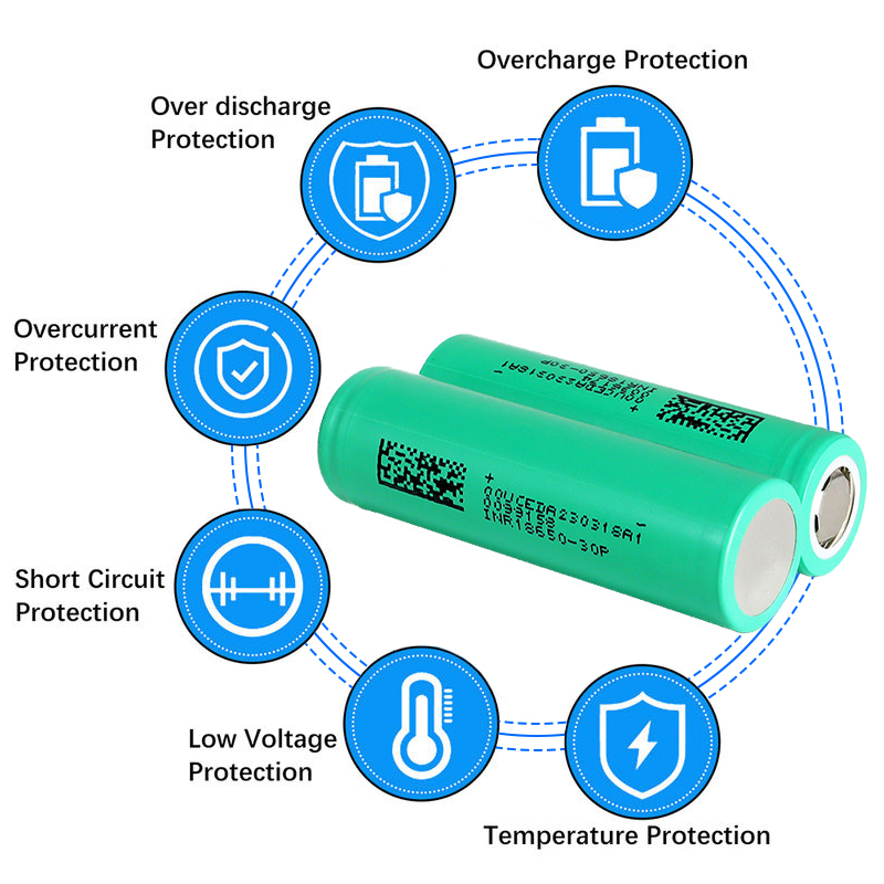 10PCS DMEGC 30P INR18650 3000m - Vape Battery 18650 recensie en prijs
