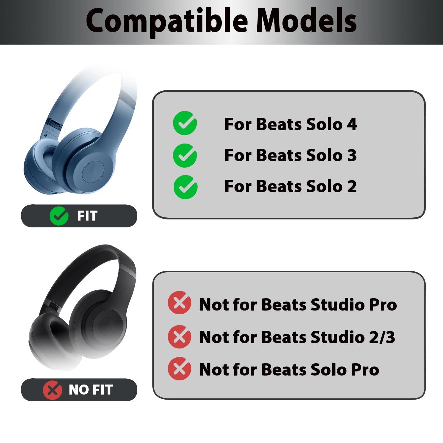 Solo 4 siliconen oorkussens, w - Beats Headphone Solo 4 recensie en prijs